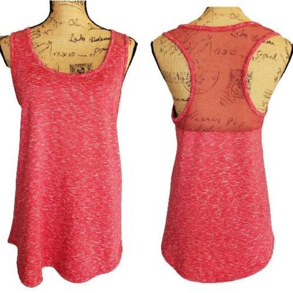 Women's Tank Top Mesh Racerback Athletic Loose Fit Tank Top Medium NWOT - Picture 1 of 6